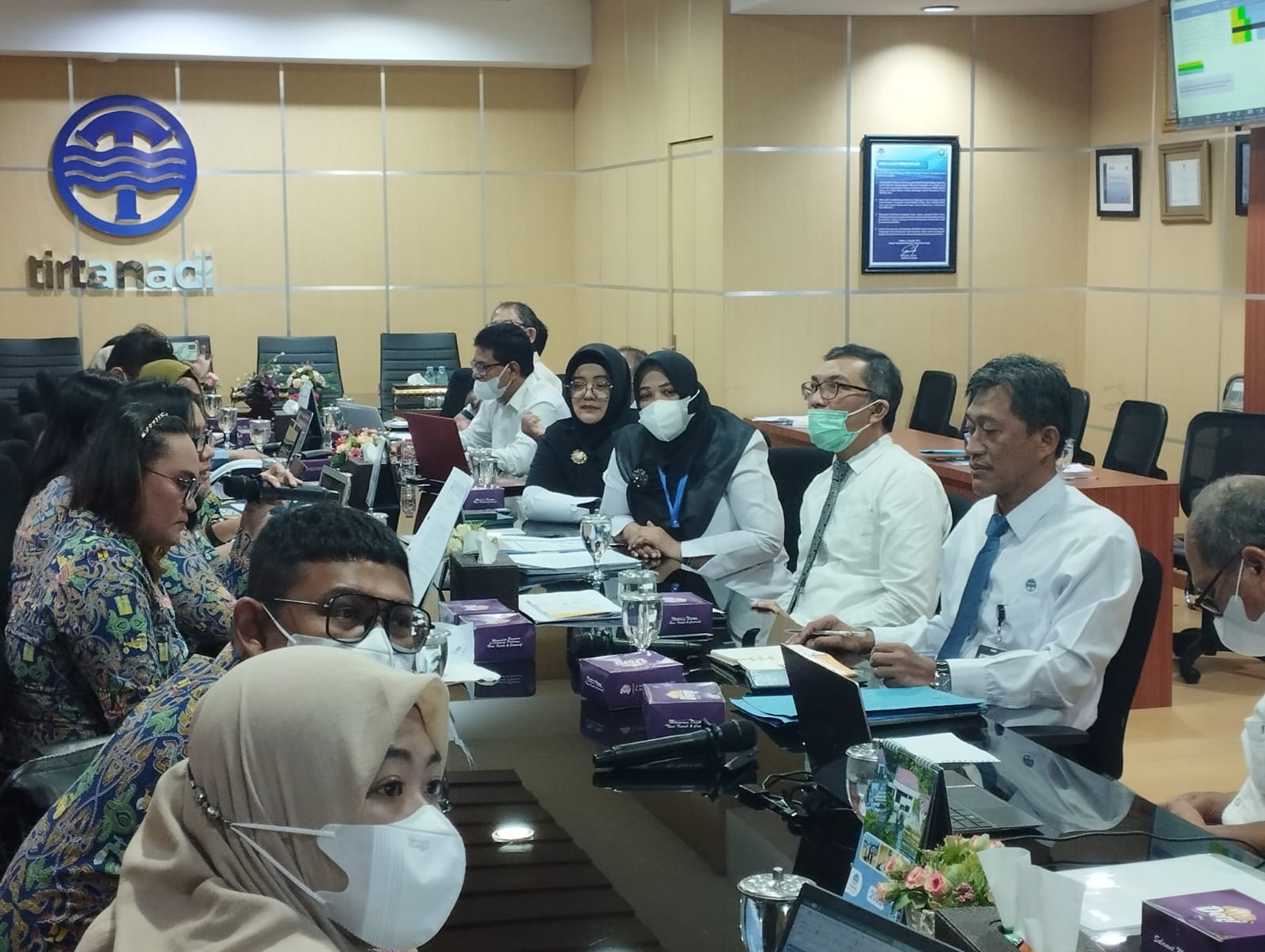 Direktur Air Limbah Perumda Tirtanadi Bahas Readliness Criteria PDAM Tirtanadi