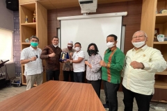 Dirut Perumda Tirtanadi bersama Komisi C DPRD Sumut Kunker ke PT Air Minum Gili Lombok