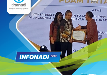 Direktur Air Limbah Perumda Tirtanadi Hadiri TaxPayer Awards 2023